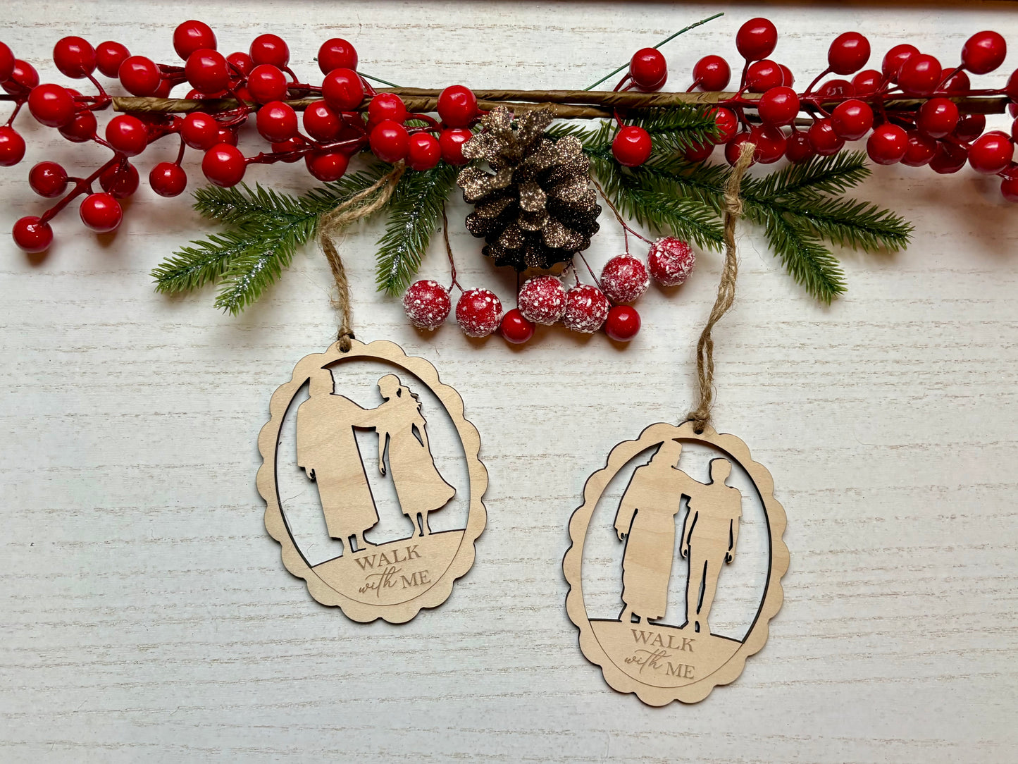 Walk With Me Ornament