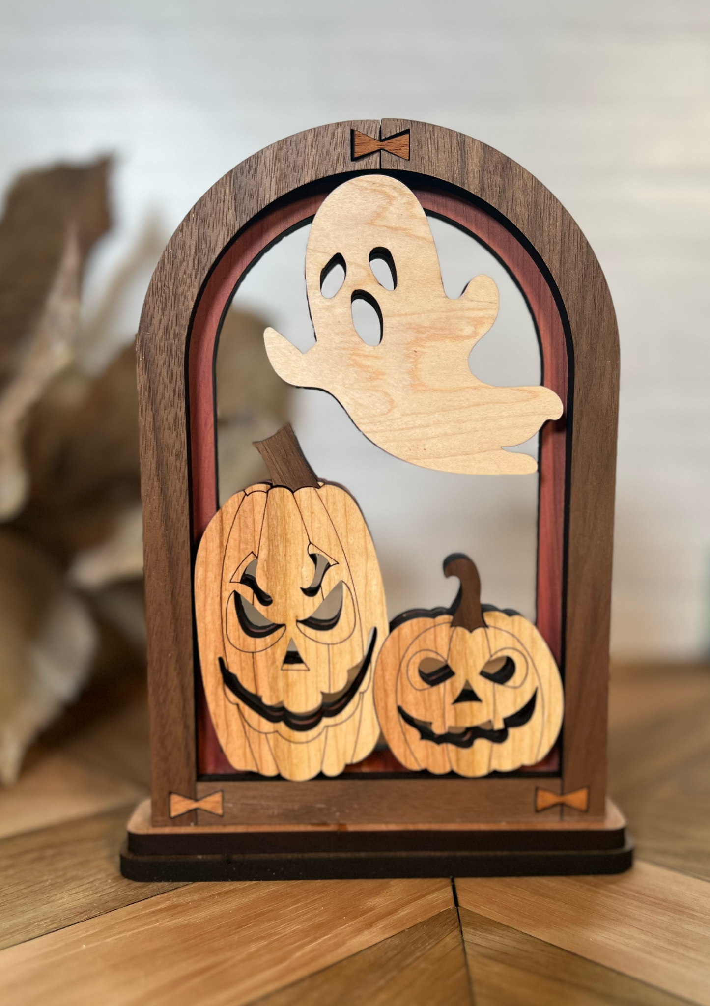 Fall Arch Mantle Decor