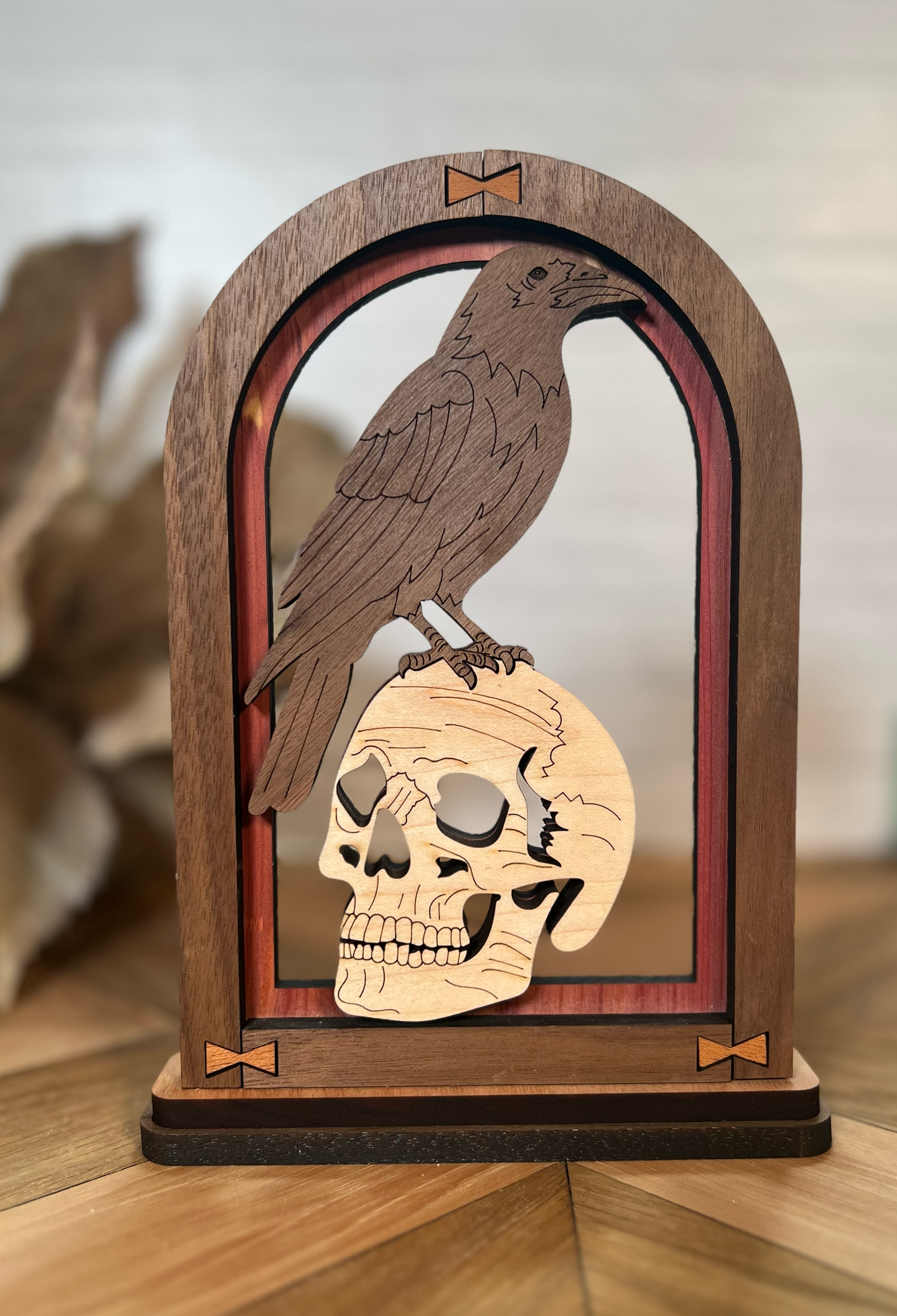 Fall Arch Mantle Decor