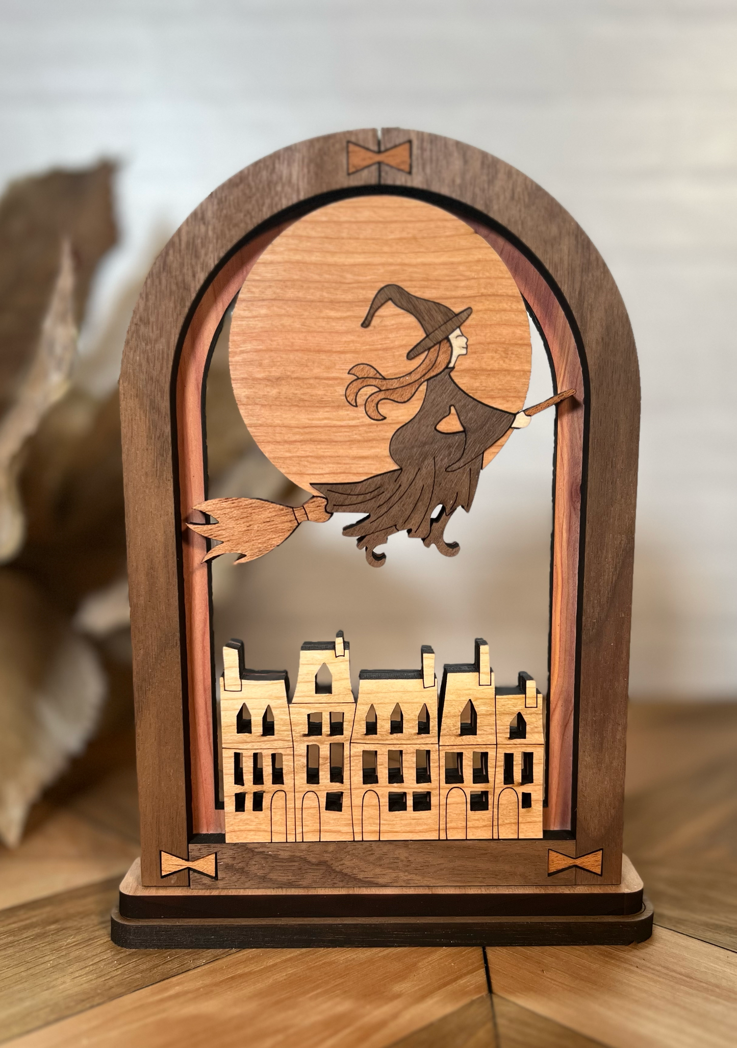 Fall Arch Mantle Decor
