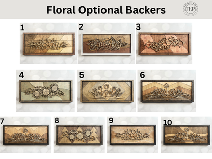 Floral Line Art & Doodle Signs