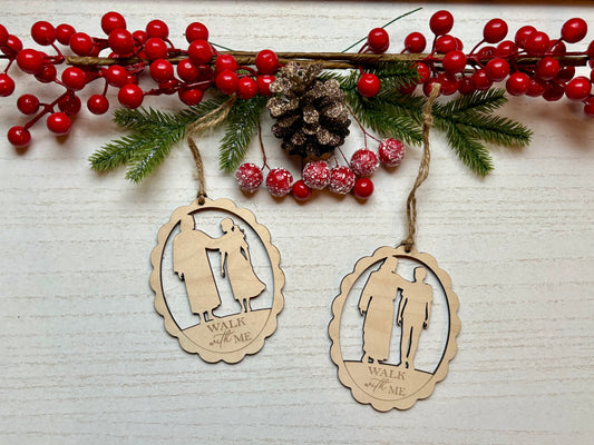 Walk With Me Ornament