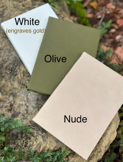 Laser Engraved Notebook | Personalized Journal for Gifts & Keepsakes