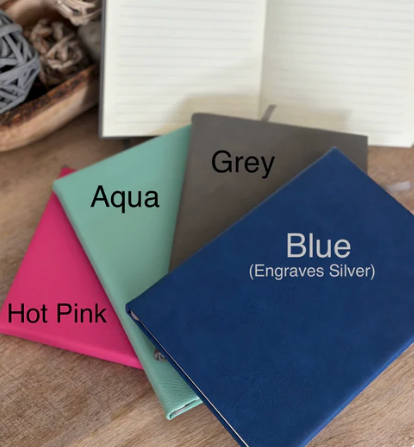 Laser Engraved Notebook | Personalized Journal for Gifts & Keepsakes