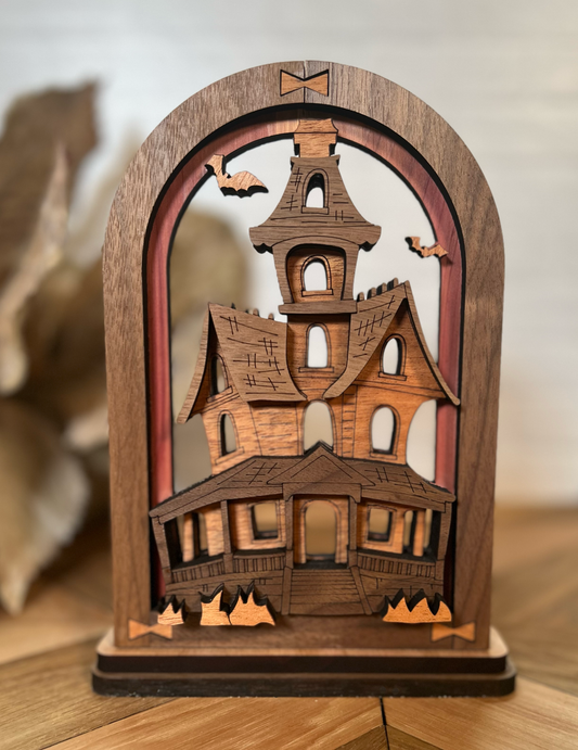 Fall Arch Mantle Decor